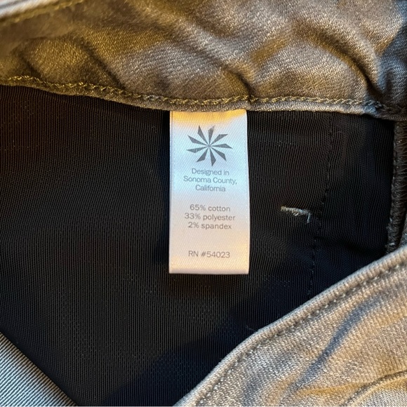Athleta Sculptek Skinny Jeans Gray Wash size 6 - Picture 5 of 9